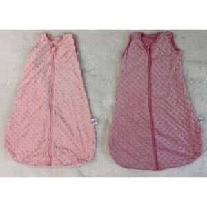 Unnivoll Pink Baby Sleep Sack Bundle 6–12M (2)